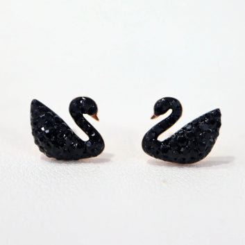 Swan Earrings