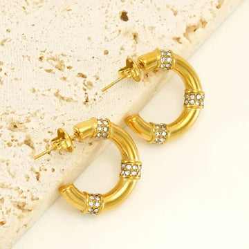 Golden Lumière Hoops