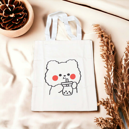 THIRSTY BEAR - TOTE BAG