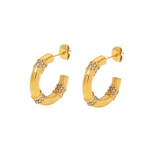 Golden Lumière Hoops