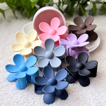Flower Claw Hair Clip