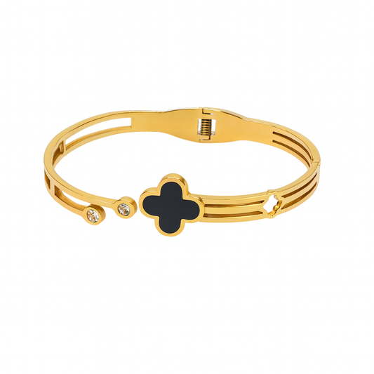 Radiant Clover Cuff