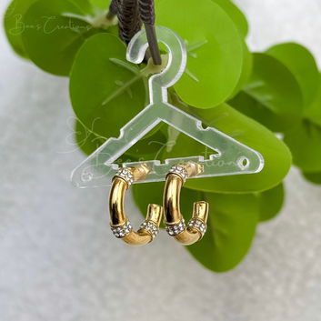Golden Lumière Hoops