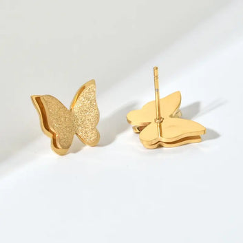 Gilded Butterfly Earrings