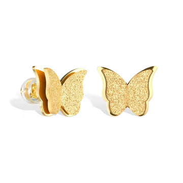 Gilded Butterfly Earrings
