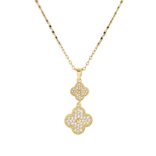 Moonlit Clover Pendant