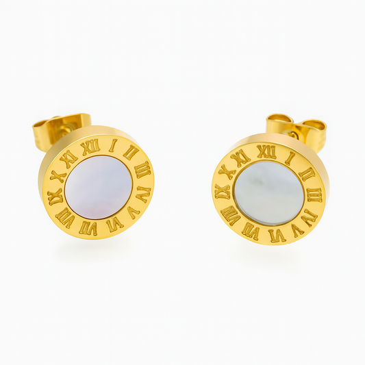 Roman Medallion Studs
