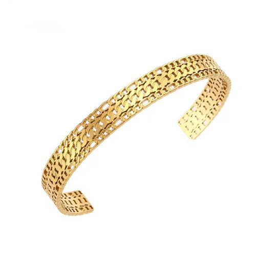 Golden Elegance Cuff